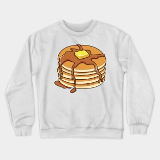 Pancake cartoon illustration Crewneck Sweatshirt